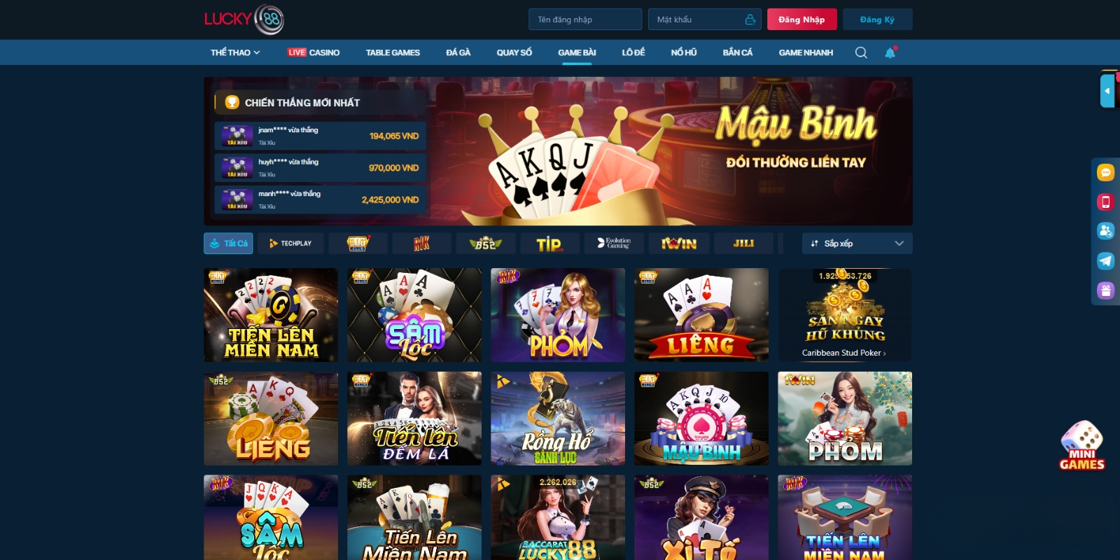 Game bài tại Lucky88 giữ vững chất truyền thống kết hợp cùng yếu tố hiện đại Game bài tại Lucky88 giữ vững chất truyền thống kết hợp cùng yếu tố hiện đại